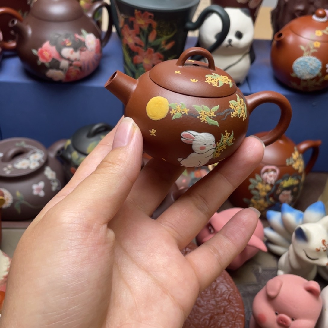 茶杯紫砂紫砂主人杯50cc