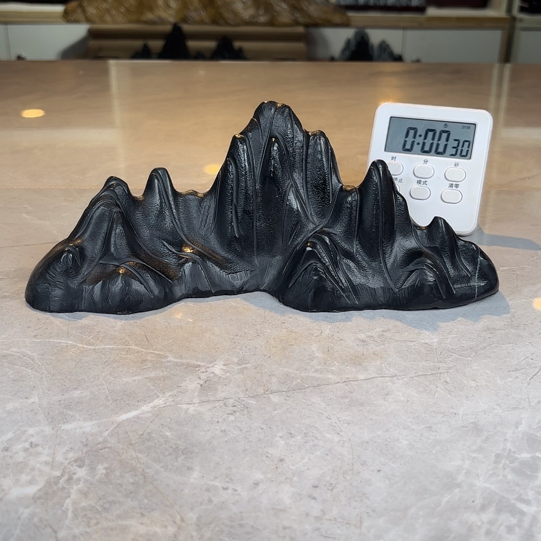 申***通灵璧石手工雕刻奇石摆件