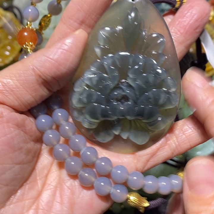 岫玉岫玉吊坠未镶嵌