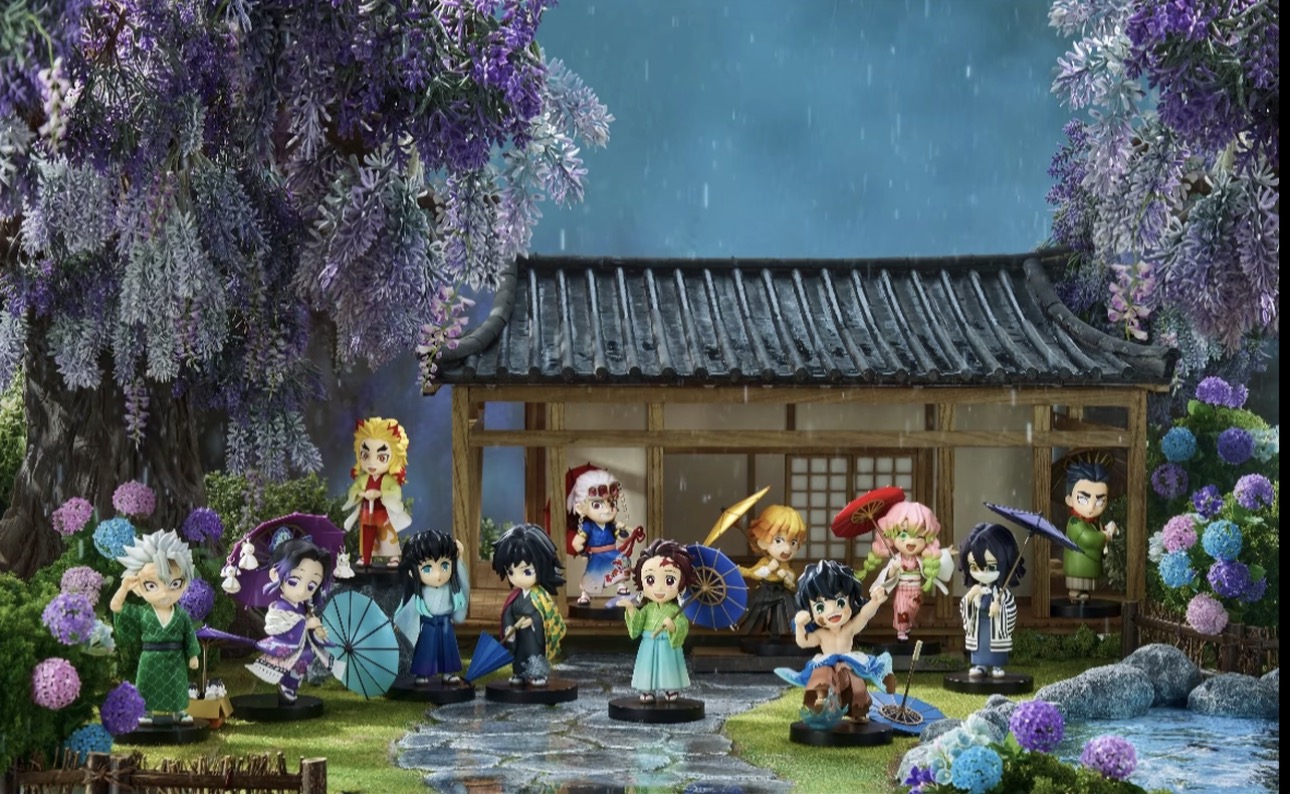 新播福★鬼灭之刃梅雨系列Q版默认代拆周边玩偶（代拆）