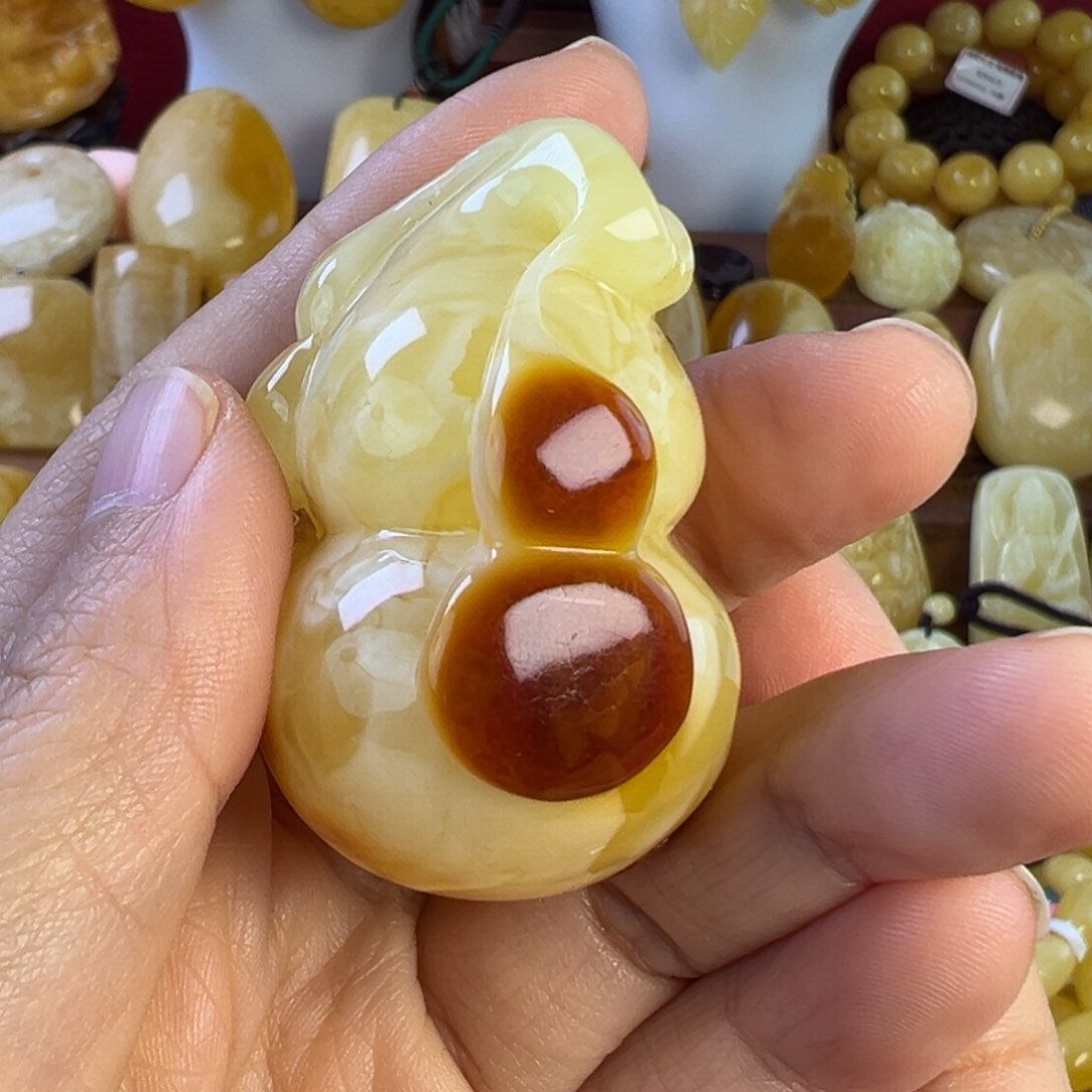 蜜蜡吊坠(不含链)未镶嵌