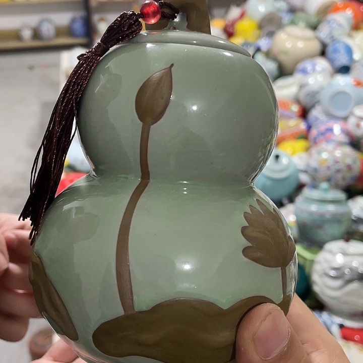 陶瓷罐茶叶罐密封罐