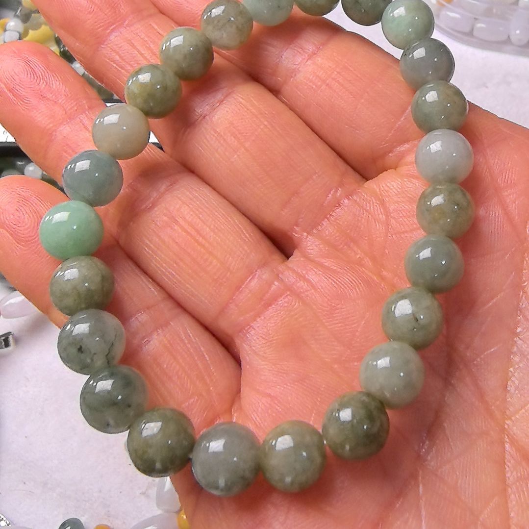 翡翠颈饰未镶嵌慧*手串