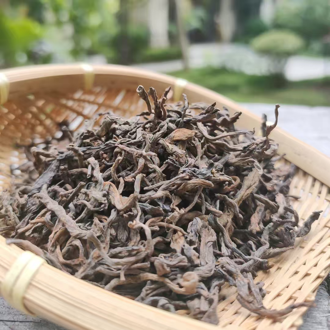 2023年犀牛塘熟散茶100克熟普