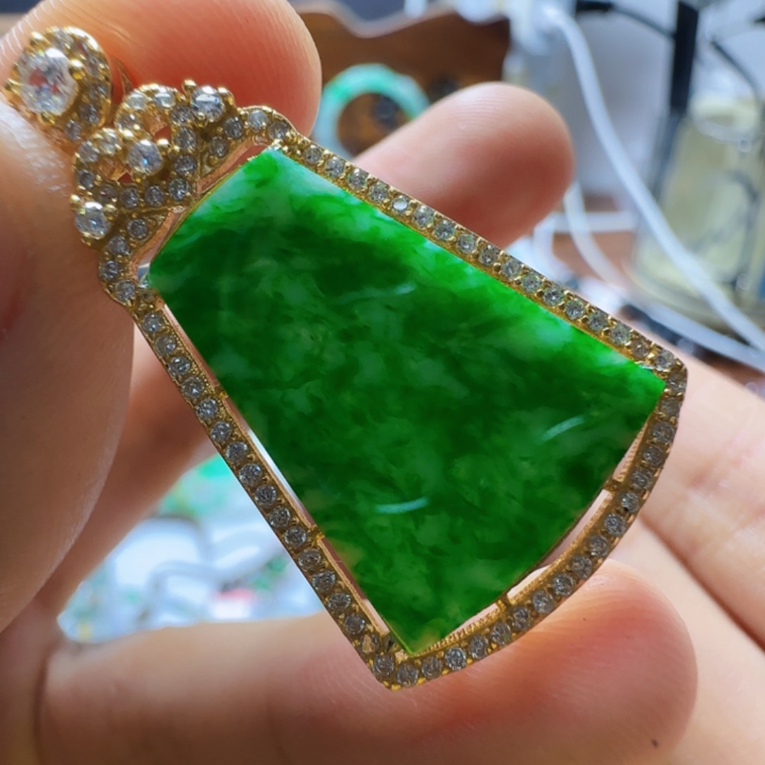 翡翠未镶嵌手镯翡翠580