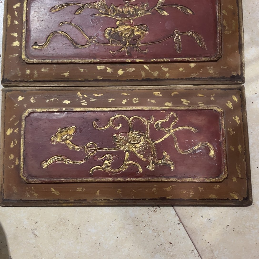 用***3香榧木木雕.花板.家具.古建构件.卡子花.结子