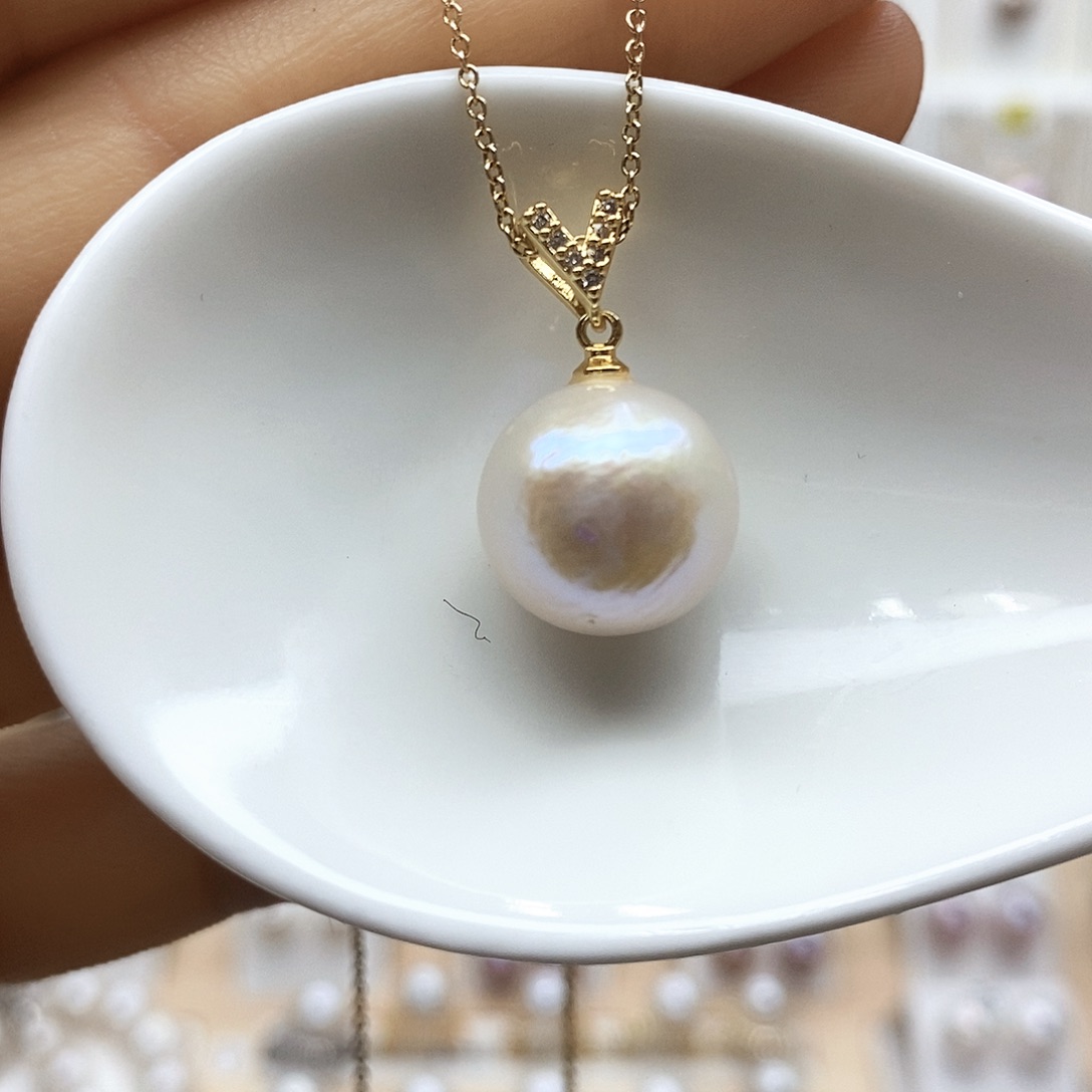 淡水珍珠颈饰未镶嵌