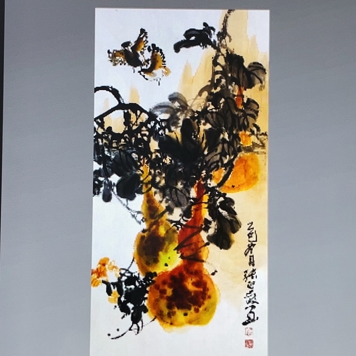 国画张圣敏先生纯手绘作品