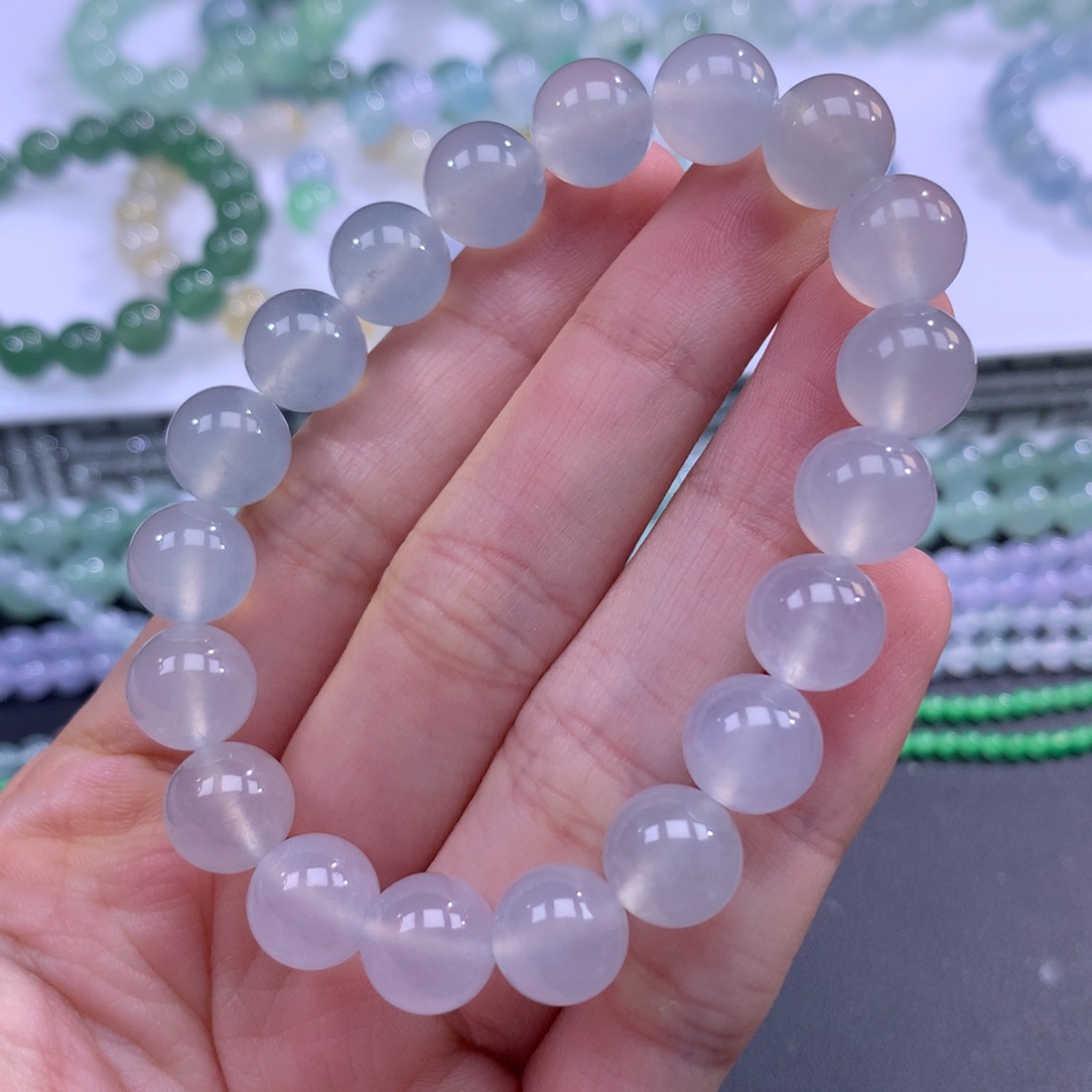 翡翠未镶嵌手链翡翠