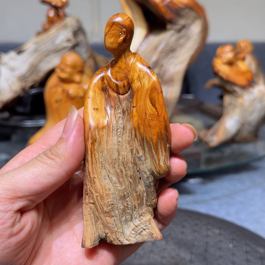 柏木（崖柏）太行崖柏手把件摆件