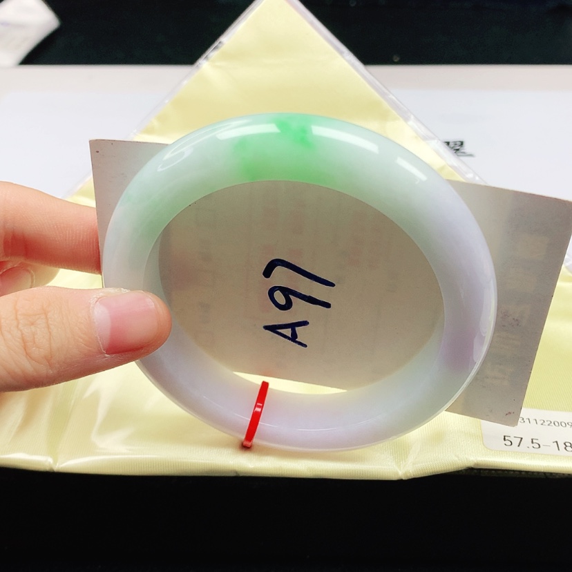 【闪购商品】翡翠手镯未镶嵌天然缅甸a货手镯57+