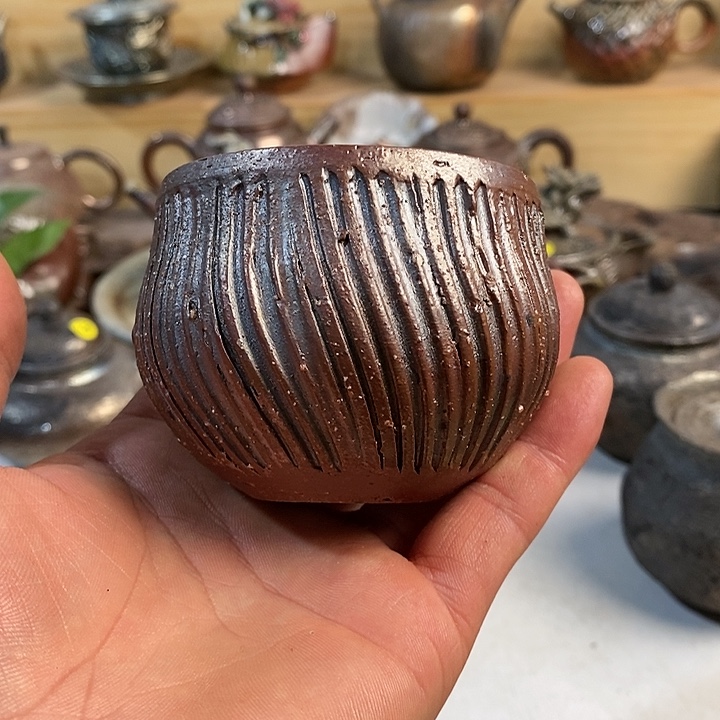 杯柴烧手工制作工艺