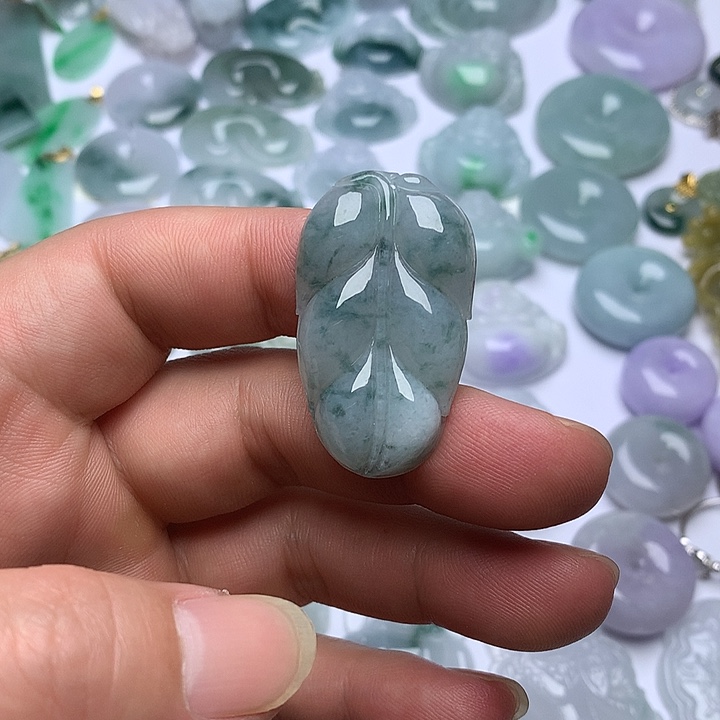 翡翠未镶嵌颈饰天然翡翠