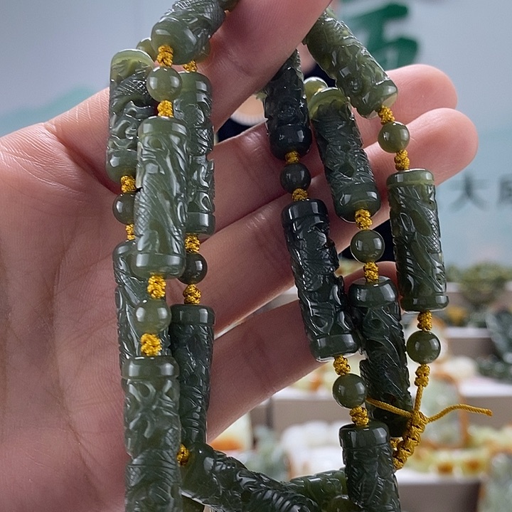 和田玉项链未镶嵌