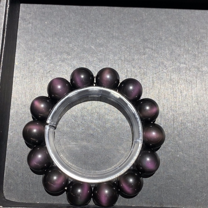 黑曜岩手链未镶嵌V**V