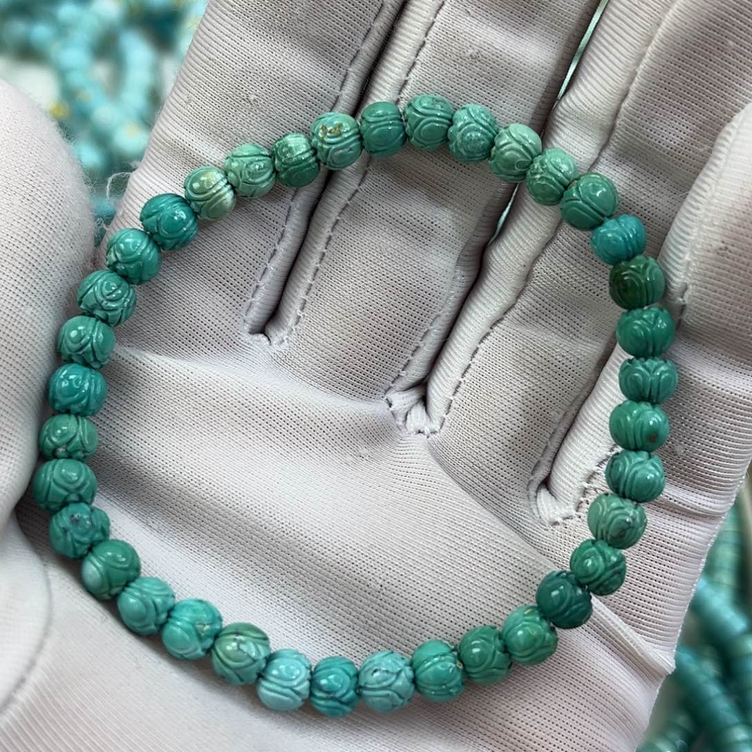 绿松石未镶嵌手串