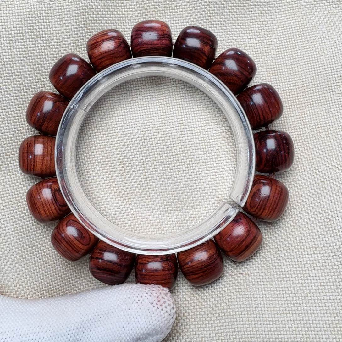 黄花梨/降香黄檀手串/手链海南黄花梨1314老油梨