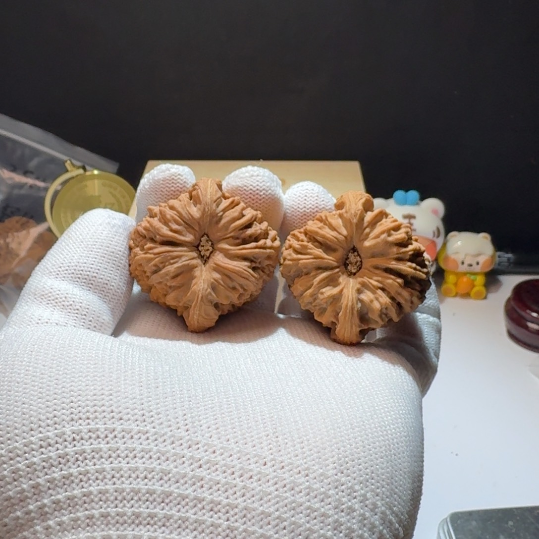 悟***6文玩核桃把件3号链接拉丝高炮魔瞳凹低