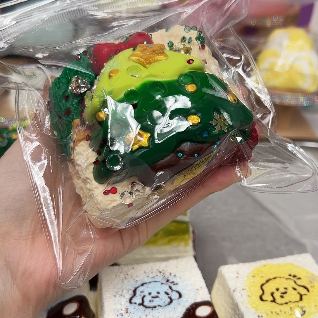 硅胶圣诞树双层厚吐司400g
