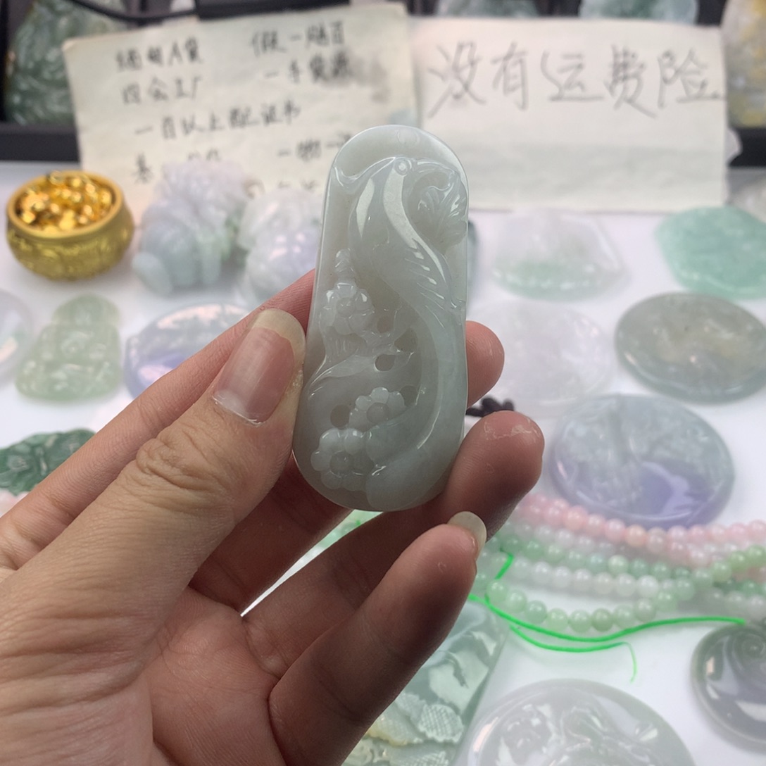 翡翠颈饰未镶嵌－