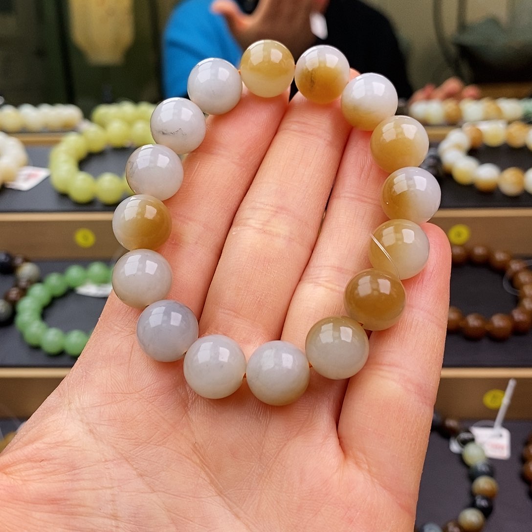 和田玉手链未镶嵌