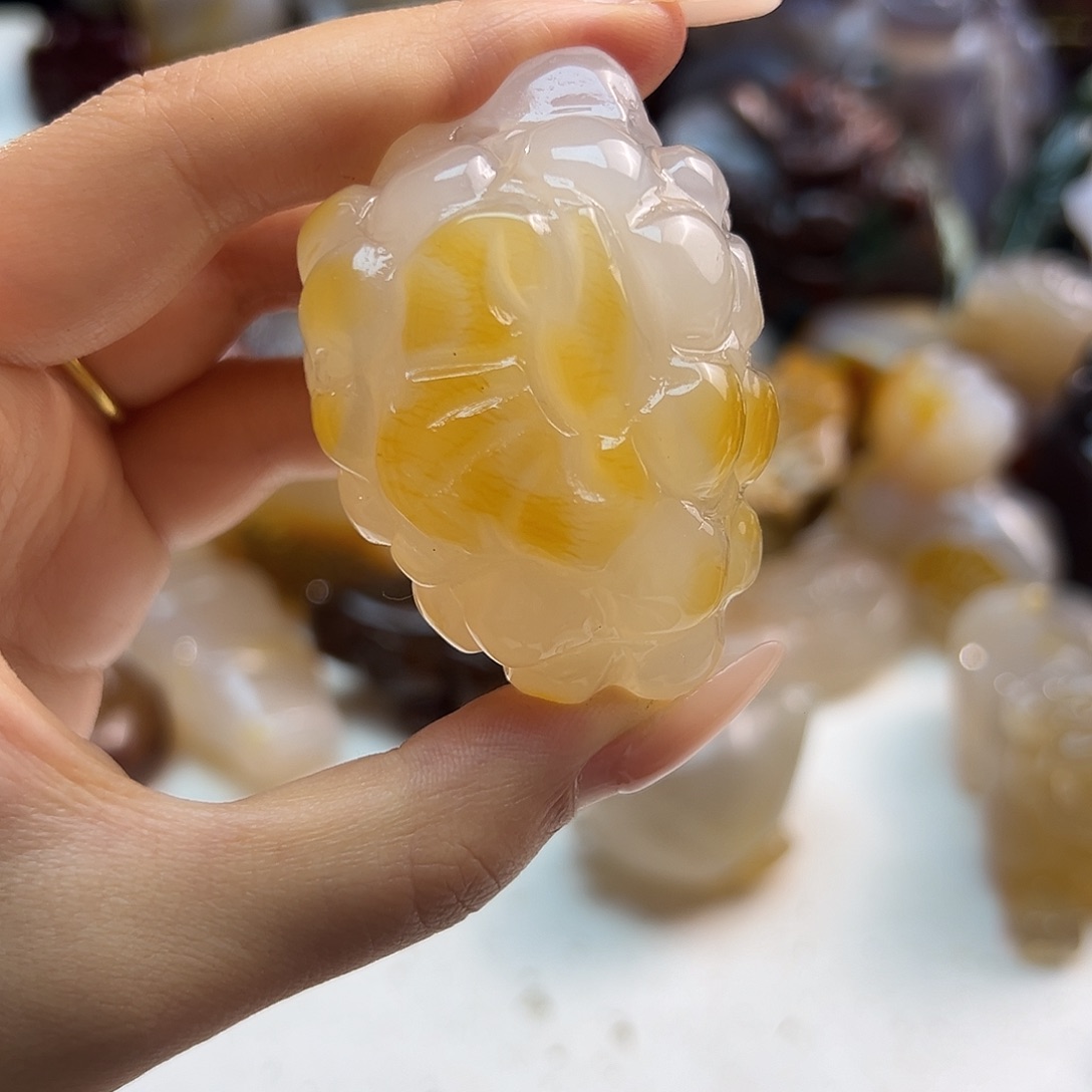 玛瑙/玉髓合金颈饰