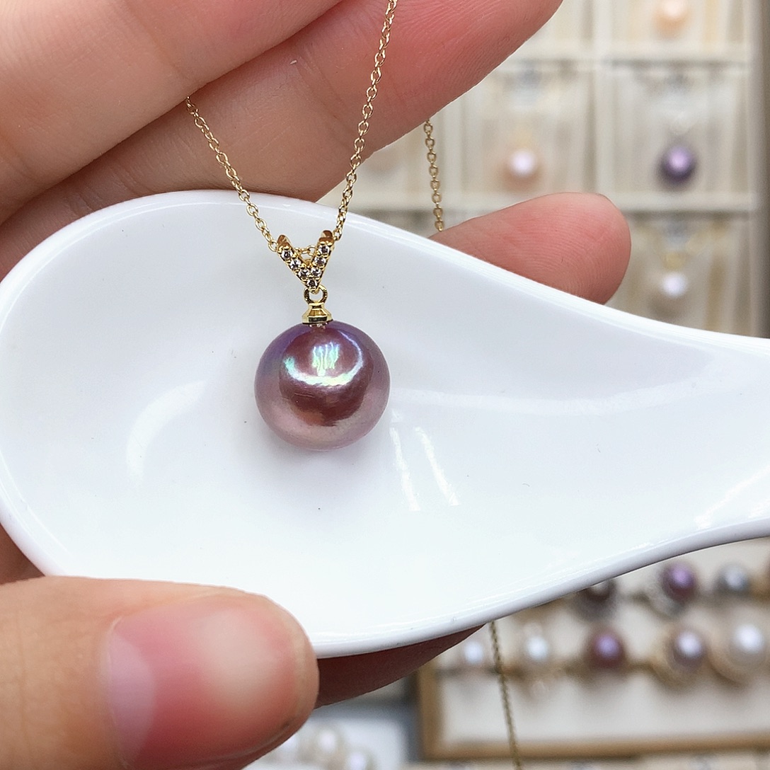 淡水珍珠颈饰合金