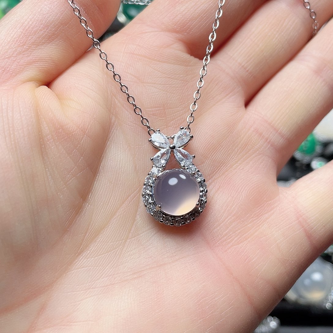 玛瑙/玉髓挂件合金