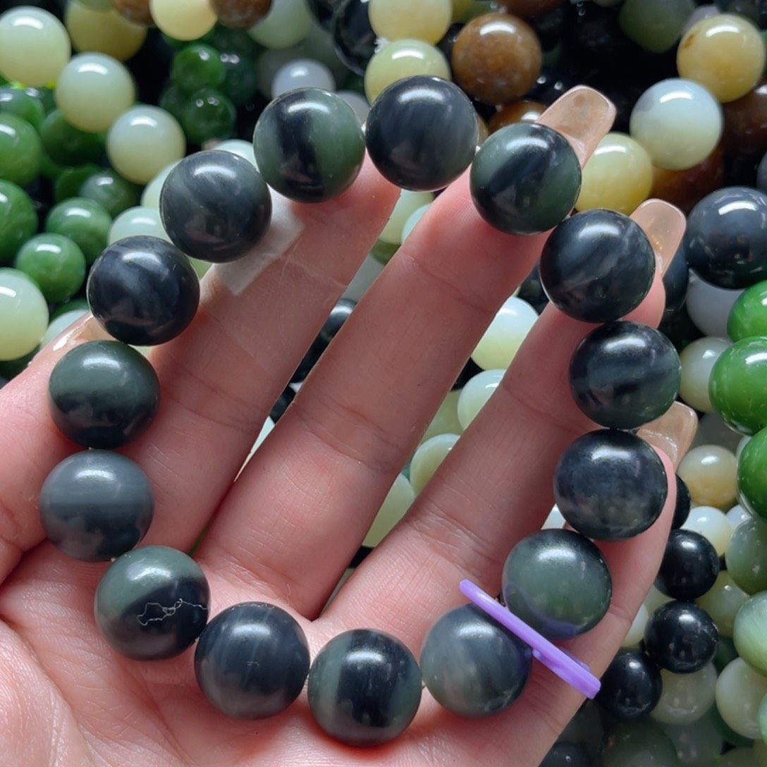 和田玉手链未镶嵌