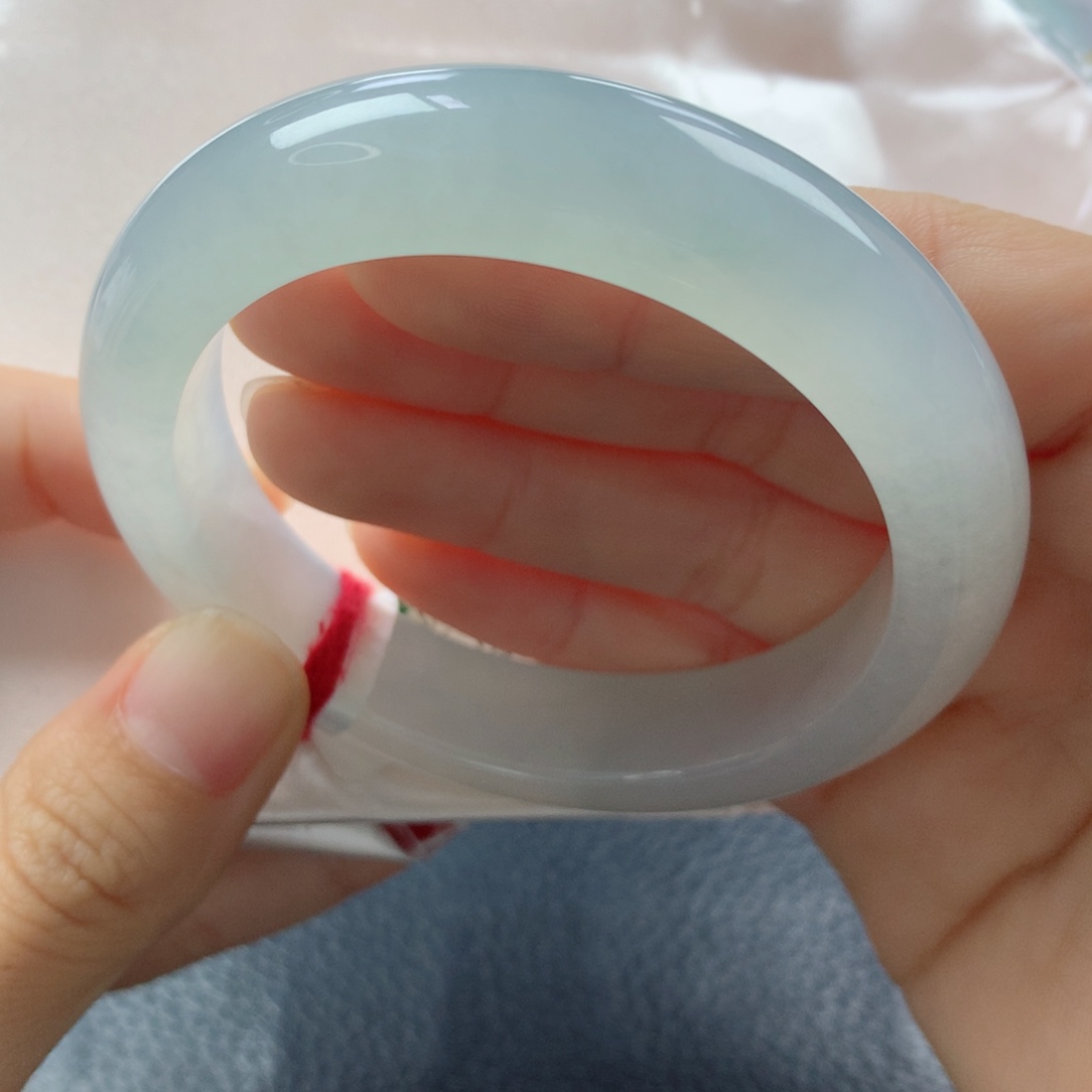 未镶嵌手镯翡翠缅甸天然翡翠A货54正