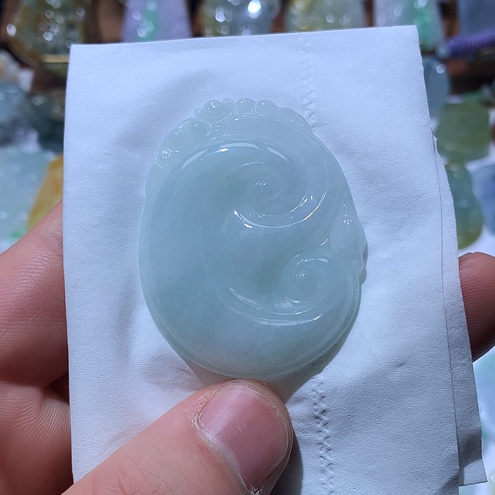 翡翠吊坠(不含链)未镶嵌