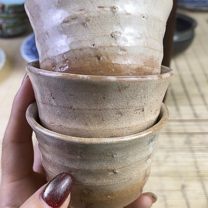 瓷器 盘子 钵 咖啡杯木器 木粉