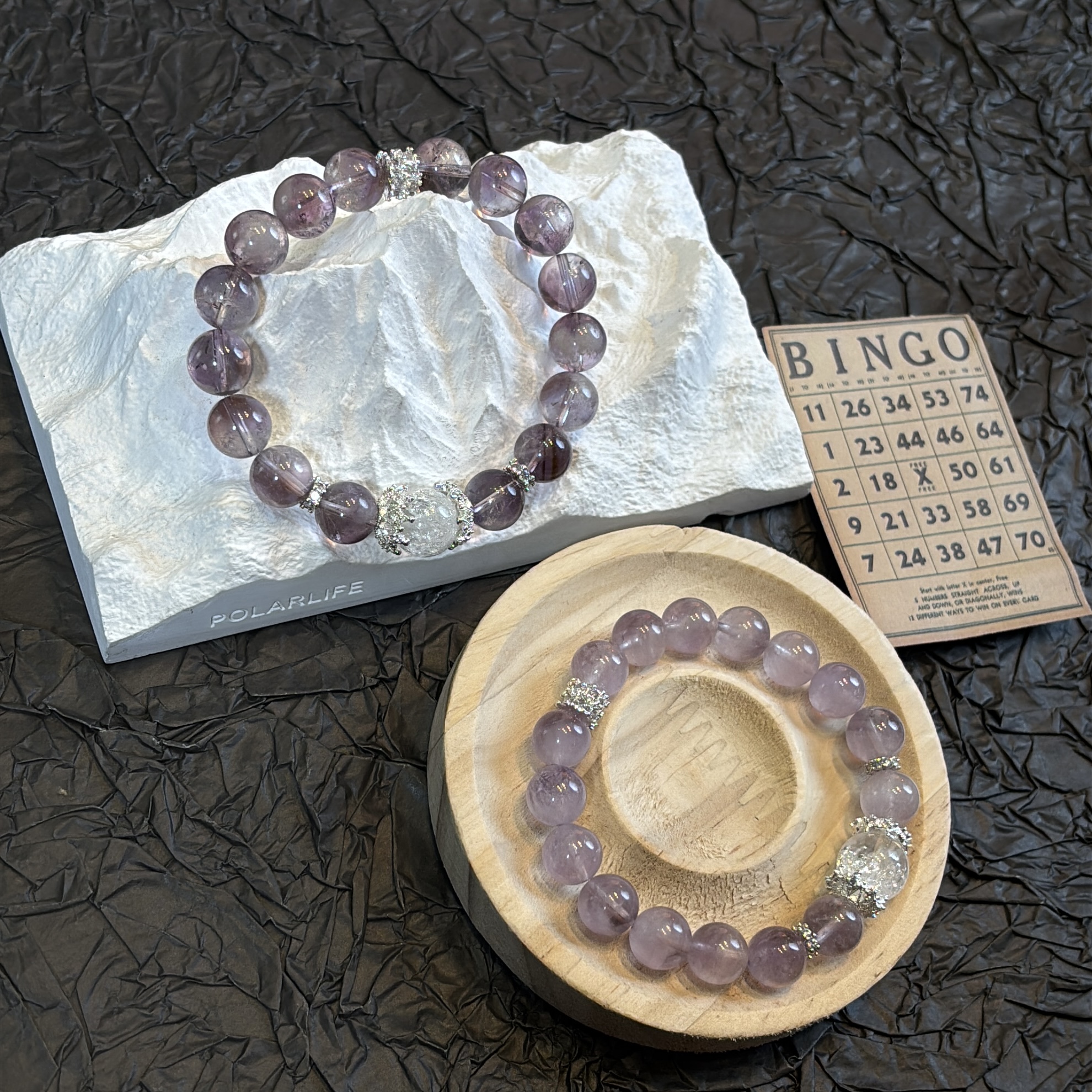 【兔毛】水晶手串原创小众设计手串