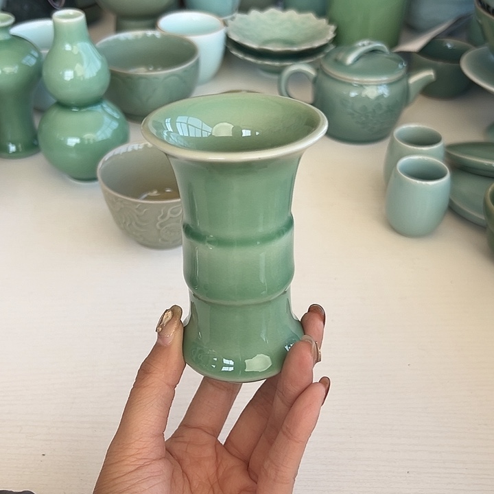 小米茶器龙泉青瓷