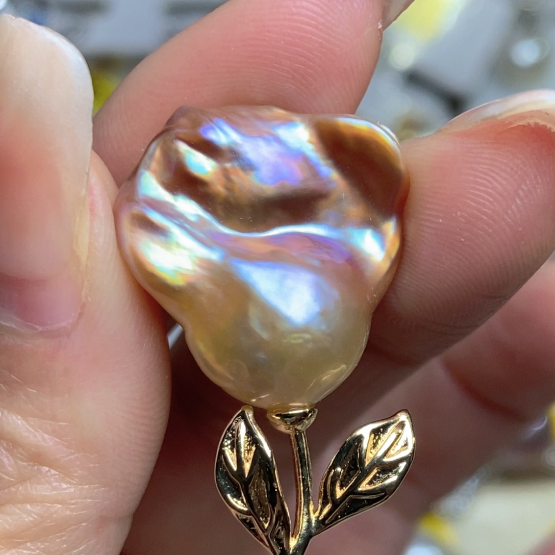 淡水珍珠珠宝奇石未镶嵌