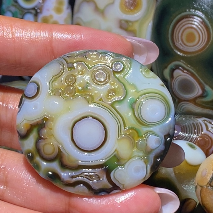 玛瑙/玉髓未镶嵌珠宝奇石20