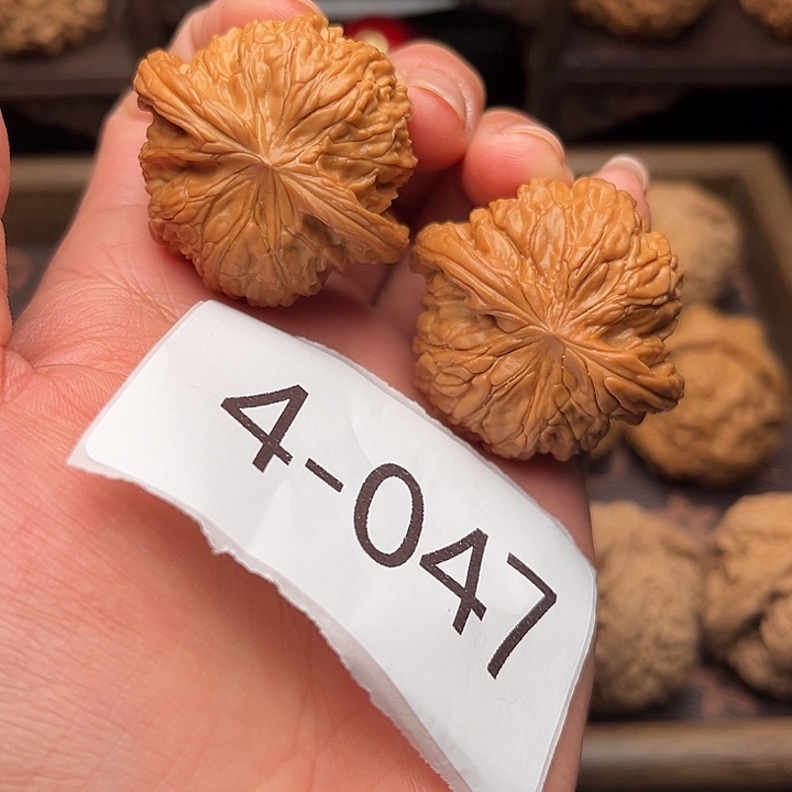 文玩核桃把件39全品磨盘4047