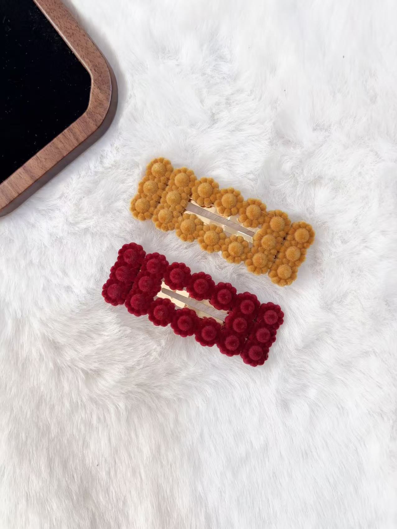 时尚小花朵发夹A449