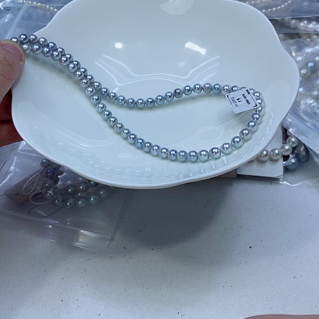 海水珍珠颈饰银S925镶嵌