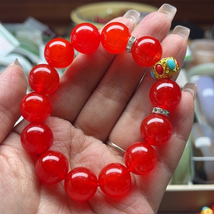 玛瑙/玉髓手链未镶嵌