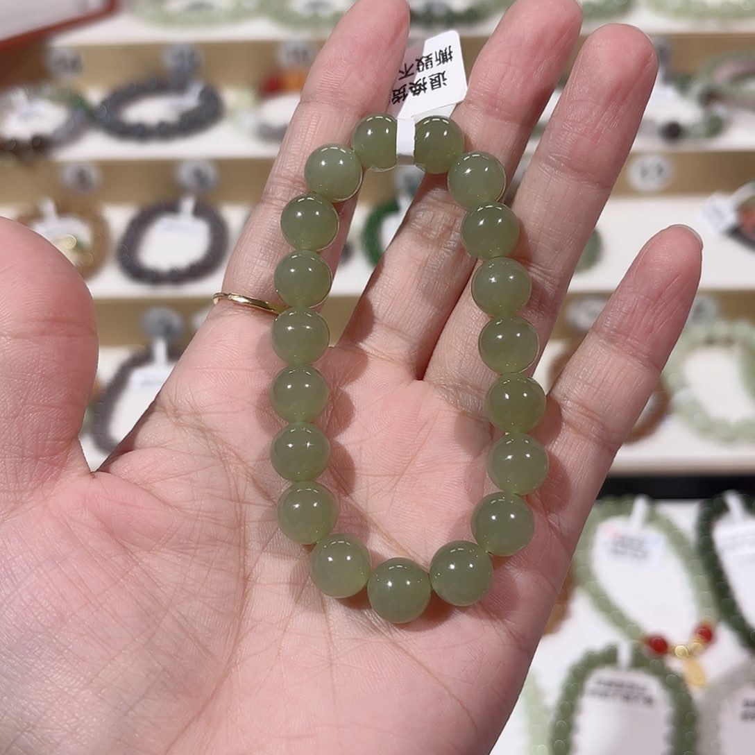 和田玉手链未镶嵌