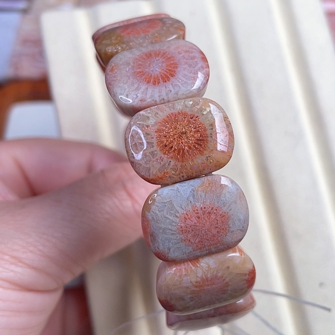 【闪购商品】硅化玉手串未镶嵌