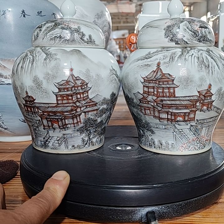 摆件卓*景德镇陶瓷茶具套装