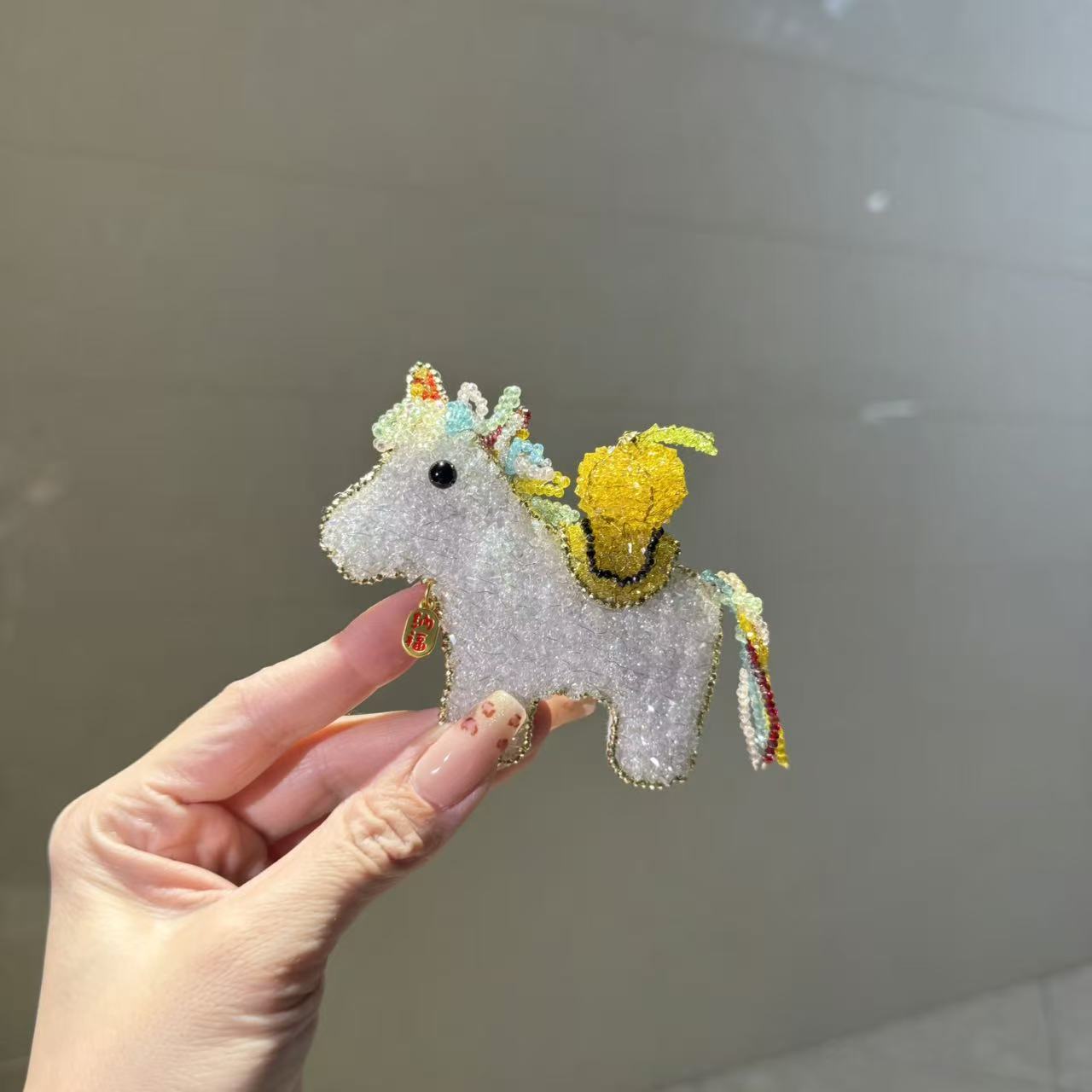 【莫奈海之星】马到橙功系列边夹胸针设计气质优雅日常百搭款