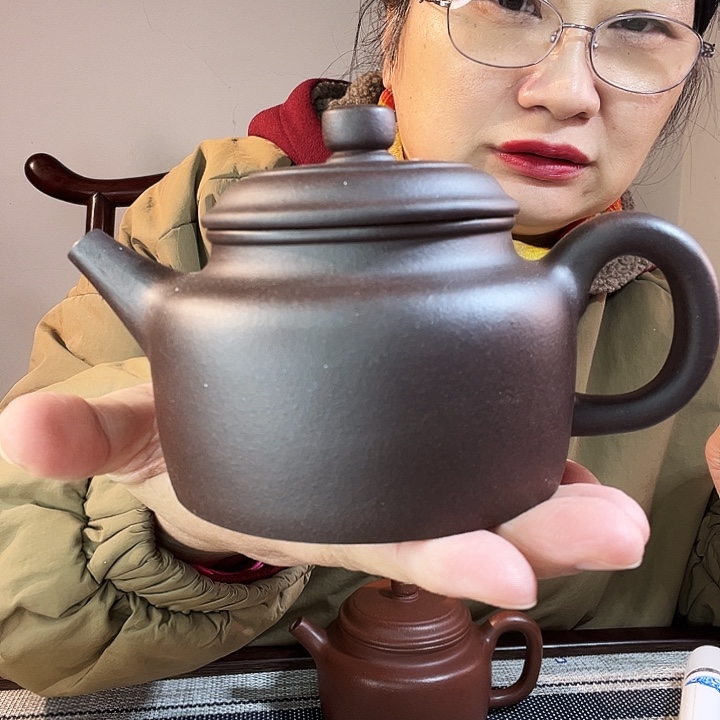 紫泥茶壶柳作品欣赏