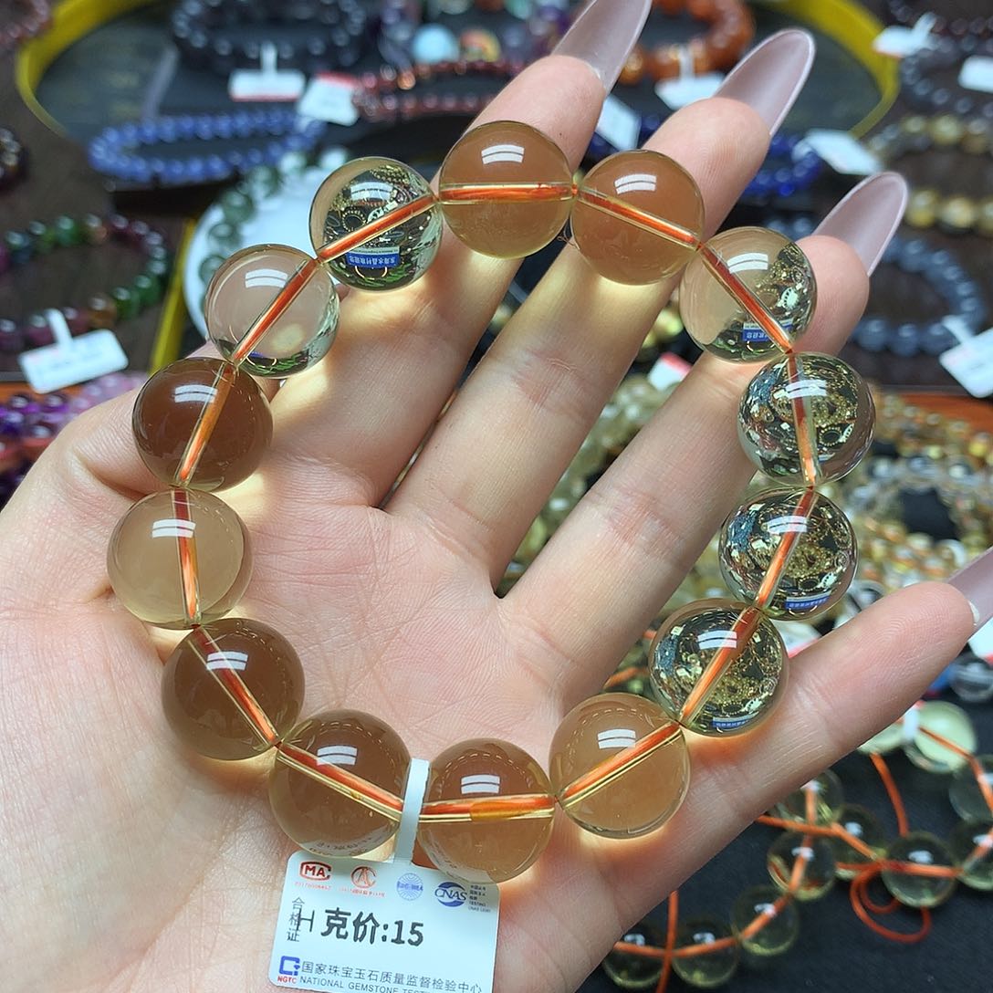 水晶手链未镶嵌手链