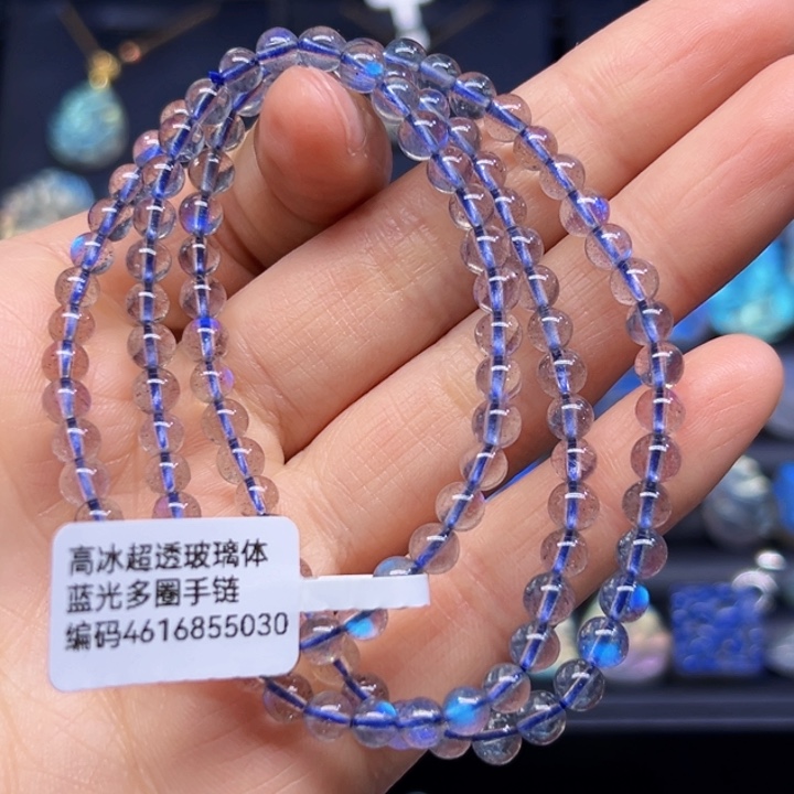 拉长石手串未镶嵌5左右