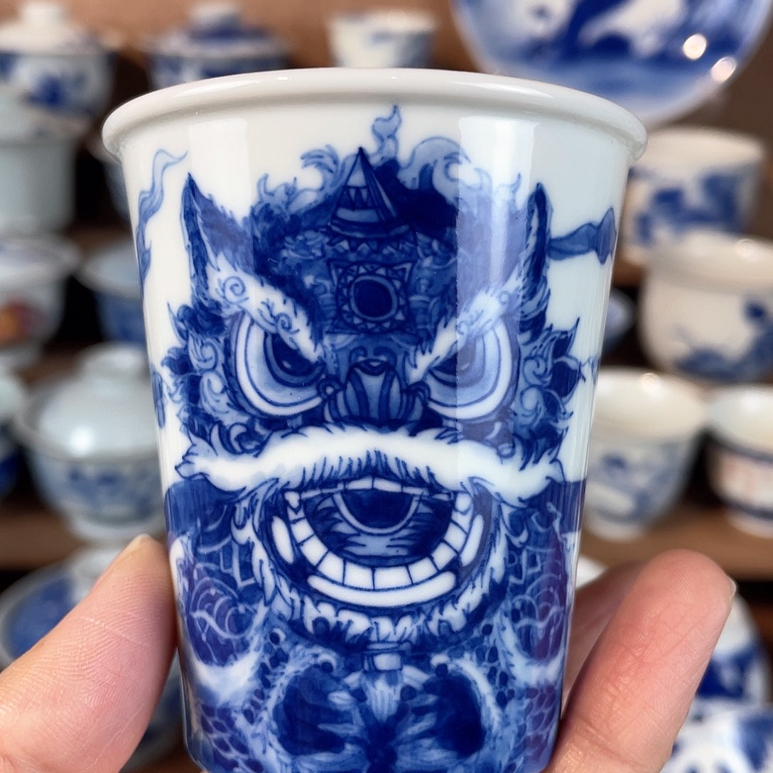 拾藝致物醒狮可乐杯