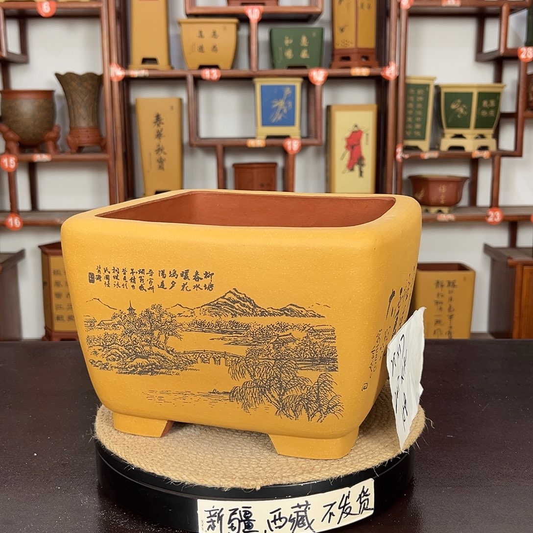 花盆紫砂紫砂花盆