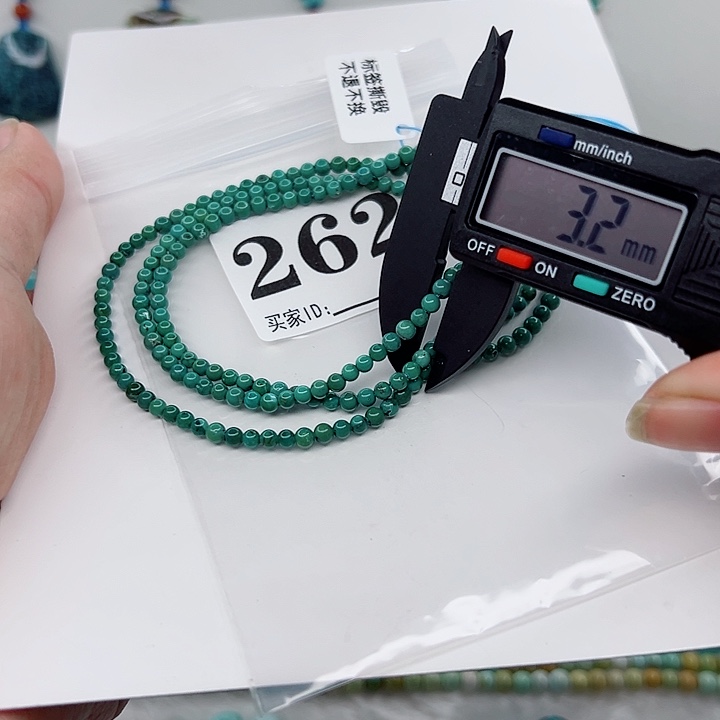 绿松石颈饰未镶嵌